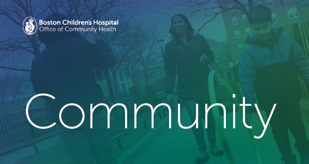 Logo for Boston Children's Hospital Community Health